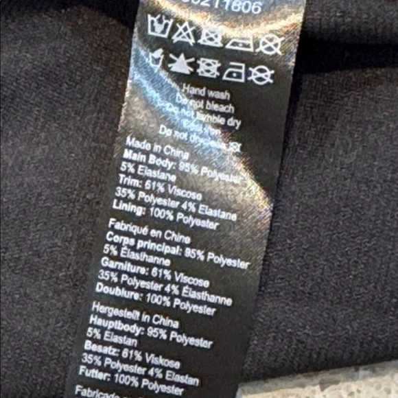 City Chic | Ruched Zip Up Draped Skirt in Black Size M Medium 18 - Picture 12 of 15